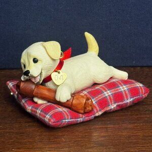 Hallmark Keepsake # 04 Yellow Lab 2004 Puppy Love Christmas Ornament